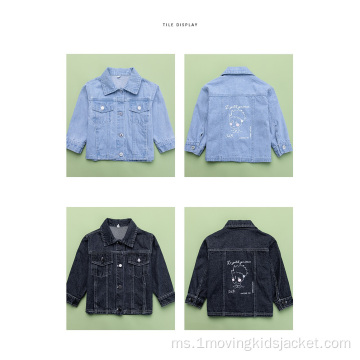 Jaket Denim Kanak-kanak Spring Baru